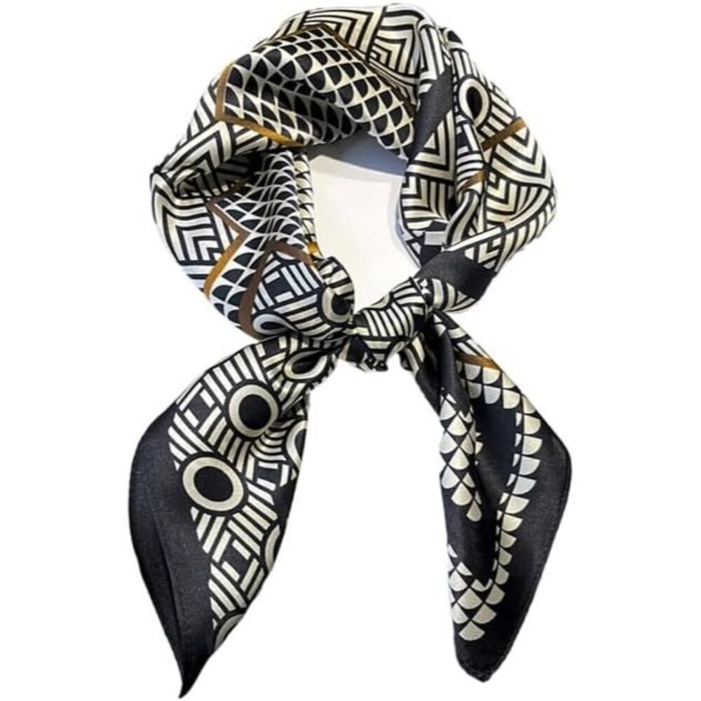 Pure Mulberry White Silk Square Scarf Women Soft Head Neck Scarf Gift Packed